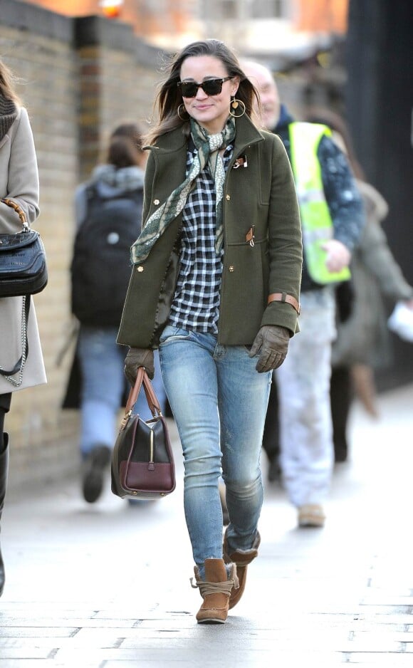 Pippa Middleton à Londres le 18 décembre 2011. En 2011, il n'y a pas que la vie de Kate Middleton qui a changé : celle de sa soeur Pippa Middleton aussi.
