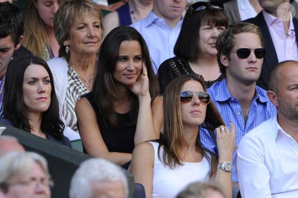 Pippa Middleton à Wimbledon le 1er juillet 2011.
En 2011, il n'y a pas que la vie de Kate Middleton qui a changé : celle de sa soeur Pippa Middleton aussi.