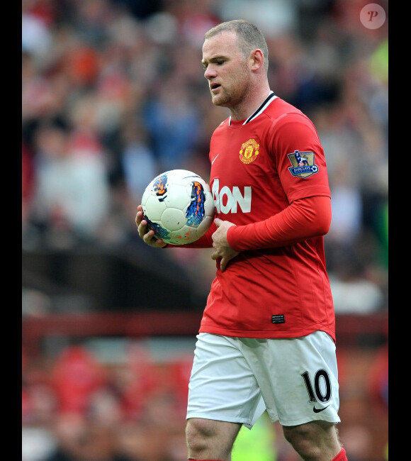 Wayne Rooney le 28 août 2011 à Manchester