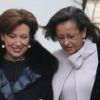 Roselyne Bachelot et tous les ministres le 4 janvier 2012 à Paris