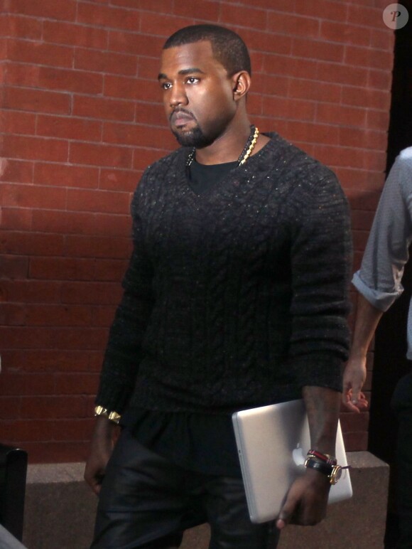 Kanye West à New York le 1er novembre 2011