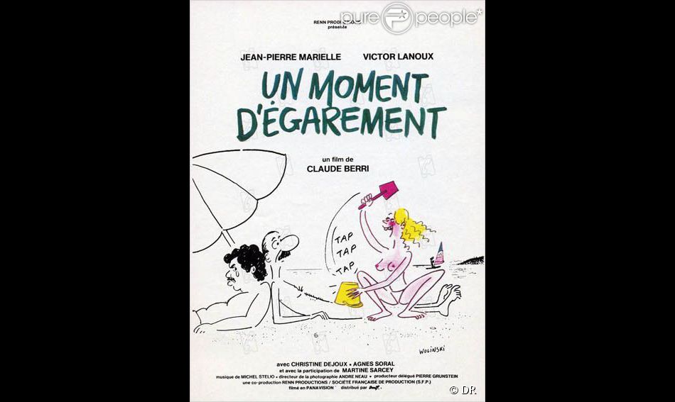 Jean Dorel regarde des films Un moment d’égarement (Claude Berri, 1977)