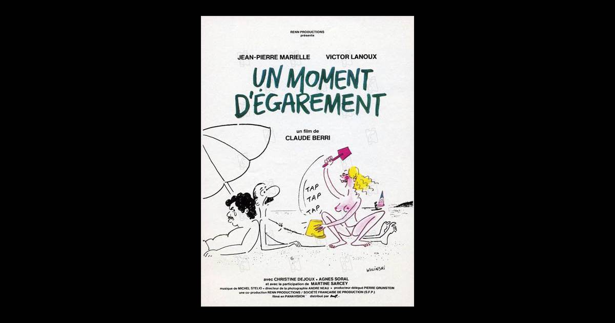 Affiche du film de Claude Berri, Un moment d'égarement (1977) - Purepeople