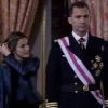 Le couple héritier espagnol célébraient le 6 janvier 2012, jour de l'épiphanie, la Pâque militaire célébrant la récupération de l'île de Minorque au XVIIIe siècle, au palais royal, à Madrid.