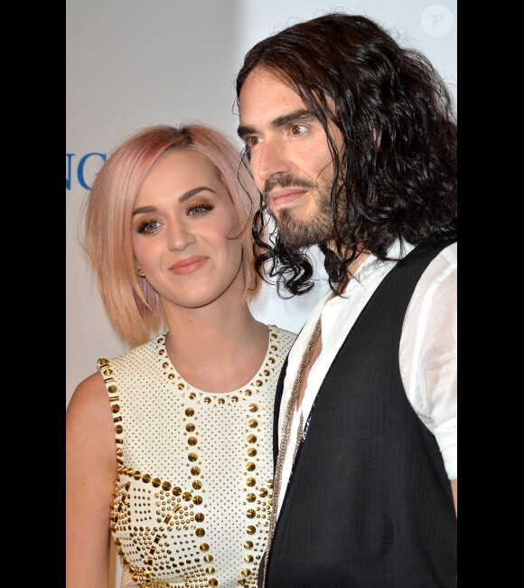 Katy Perry et Russel Brand, en décembre 2011 à Los Angeles.