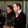 Le duc et la duchesse de Cambridge lors de l'avant-première du film Cheval de Guerre à Londres le 8 janvier 2012
