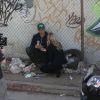 Christina Applegate et Will Arnett en plein tournage à Los Angeles. Le 9 janvier 2012