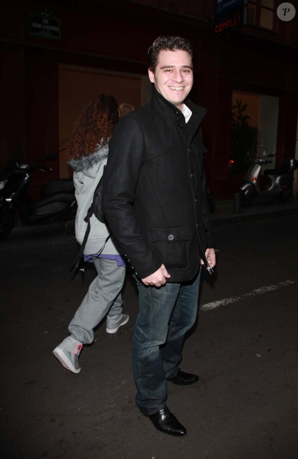 Jules Dassin se rend à l'Olympia pour l'enregistrement de La Fête de la chanson française, à Paris, le 12 janvier 2011.
