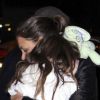 Katie Holmes et sa fille Suri Cruise à New York, le vendredi 13 janvier 2012.