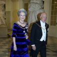  La princesse Benedikte et le prince Richard à Amalienborg pour le dîner de gala du 15 janvier 2012. 
 La reine Margrethe II de Danemark était honorée dimanche 15 janvier 2012 par un dîner au palais Frederik VIII à Amalienborg, en point d'orgue des célébrations de son jubilé de rubis, marquant 40 ans de règne. 
