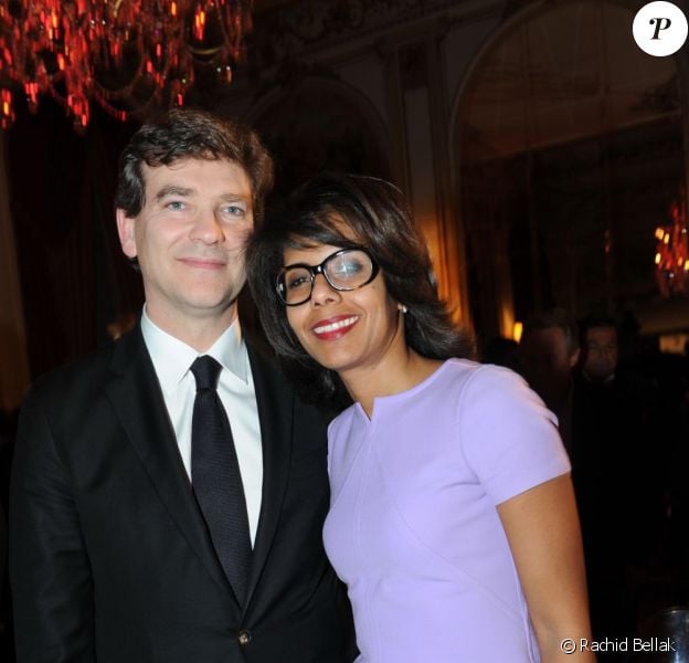 Audrey Pulvar Radieuse Et Amoureuse Pour Applaudir Arnaud Montebourg Purepeople