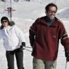 Vanessa Demouy et Christian Vadim au festival de l'Alpe d'Huez le 18 janvier 2012