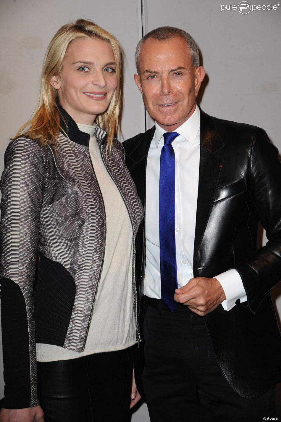 Sarah Marshall et JeanClaude Jitrois au cocktail L'Uomo Vogue à Paris le 19 janvier 2012 Sarah Marshall et JeanClaude Jitrois au cocktail L'Uomo Vogue à Paris le 19 janvier 2012