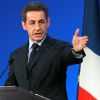 Nicolas Sarkozy à Lyon en janvier 2012