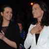 La princesse Stéphanie de Monaco et sa fille Pauline Ducruet lors du 36e Festival International du cirque de Monte-Carlo à Monaco le 21 janvier 2012