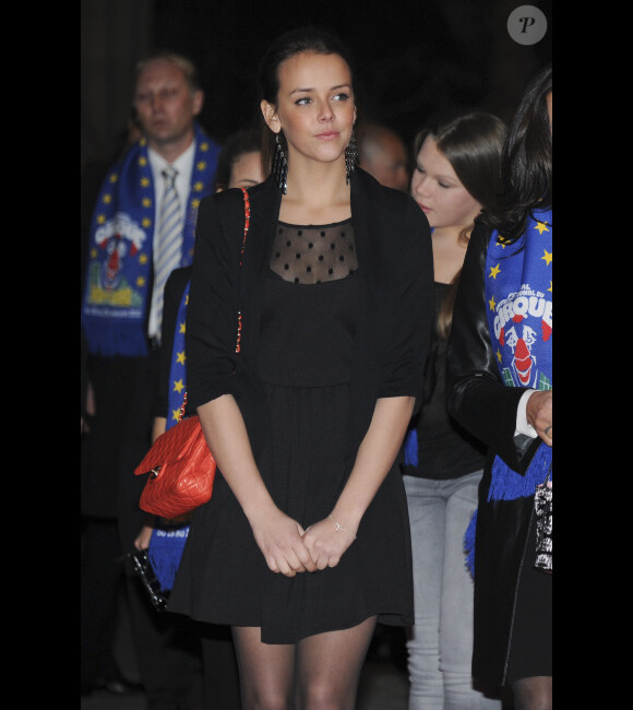 Pauline Ducruet lors du 36e Festival International du cirque de Monte-Carlo à Monaco le 21 janvier 2012