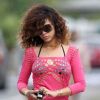 Rihanna ne semble pas très en forme durant ses quelques jours de vacances à Hawaï le 16 janvier 2012