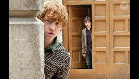 Daniel Radcliffe et Rupert Grint dans Harry Potter et les Reliques de la mort - partie I