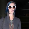 Katy Perry à l'aéroport de Los Angeles revient des Philippines, le 23 janvier 2012.