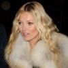 Kate Moss superbe à la soirée Prada qui s'est déroulée le 24 janvier 2012