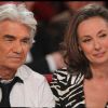 Daniel et Christine Guichard lors de l'enregistrement de l'émission Vivement Dimanche, diffusée dimanche 29 janvier 2012 sur France 2