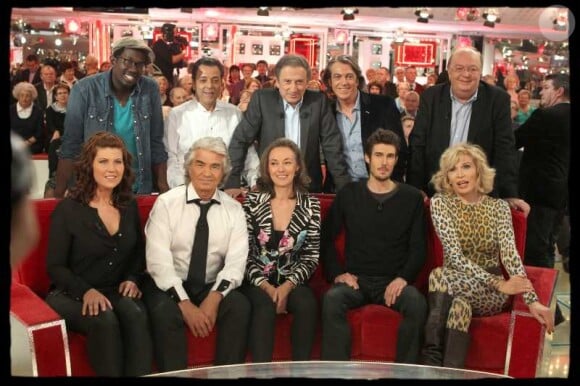 L'enregistrement de l'émission Vivement Dimanche, diffusée dimanche 29 janvier 2012 sur France 2