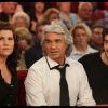 Daniel Guichard en famille lors de l'enregistrement de l'émission Vivement Dimanche, diffusée dimanche 29 janvier 2012 sur France 2