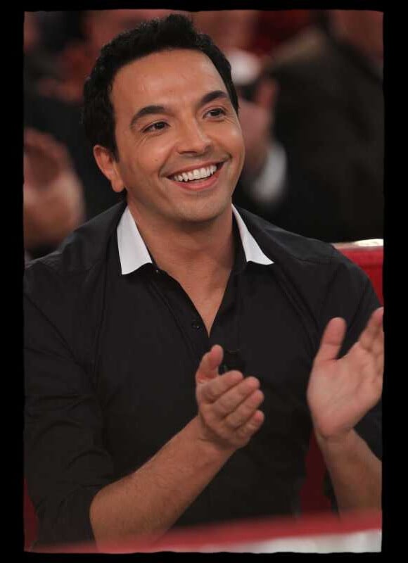 Kamel Ouali lors de l'enregistrement de l'émission Vivement Dimanche, diffusée dimanche 29 janvier 2012 sur France 2