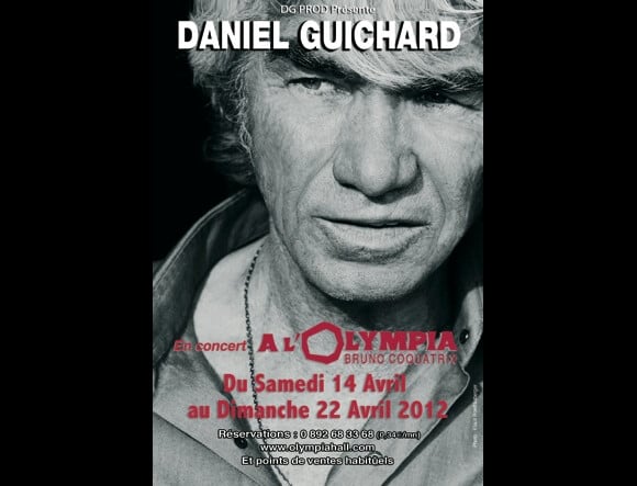 Daniel Guichard à l'Olympia en avril prochain