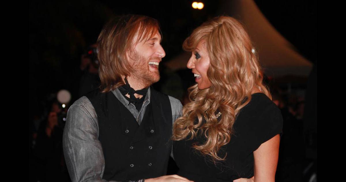 David Guetta et sa femme Cathy lors de la soirée des NRJ Music Awards à Cannes le 28 janvier ...