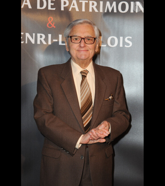 Roger Carel lors de la remise des prix Henri-Langlois des rencontres internationales du cinéma de Vincennes le 30 janvier 2012