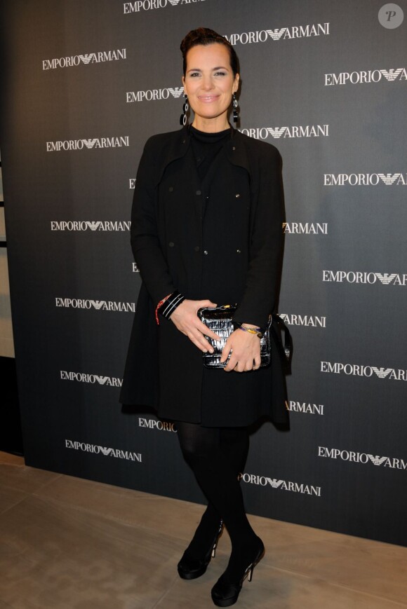 Roberta Armani à Paris, le 2 février 2012.