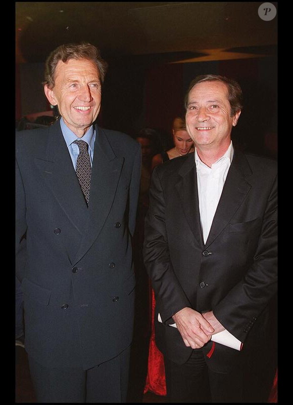 Christian Blachas et Etienne Mougeotte en 1999