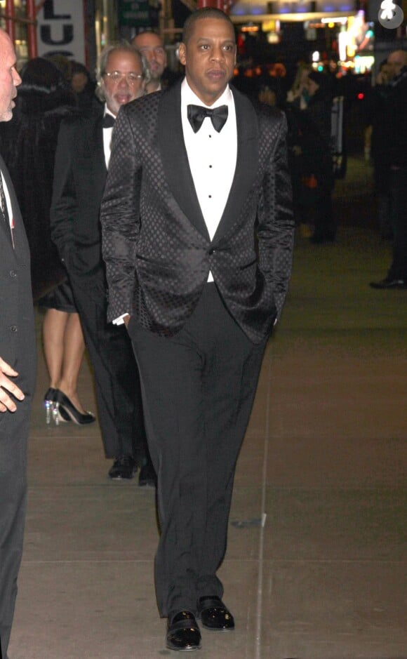 Jay-Z après son concert au Carnegie Hall à New York, le 6 février 2012.