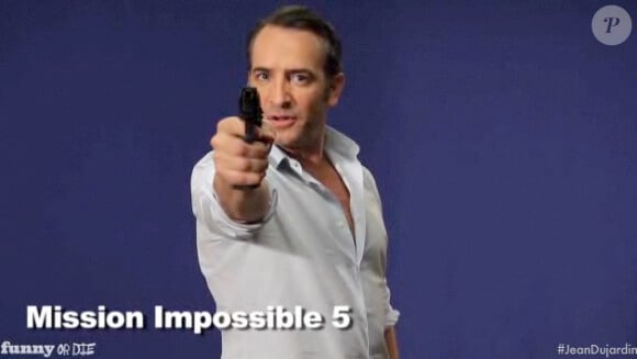 Jean Dujardin : Interpréter le méchant de Mission Impossible 5, une mission loin d'être impossible pour le comédien pour le site américain Funny or Die