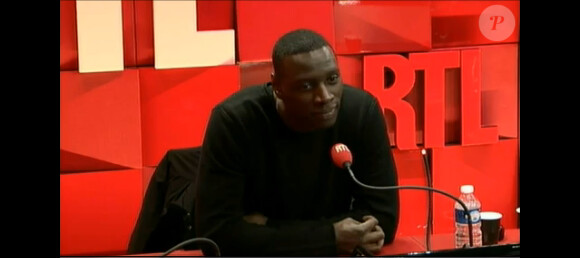 Omar Sy, pudique, drôle et émouvant au micro d'Yves Calvi pour RTL le vendredi 10 février 2012