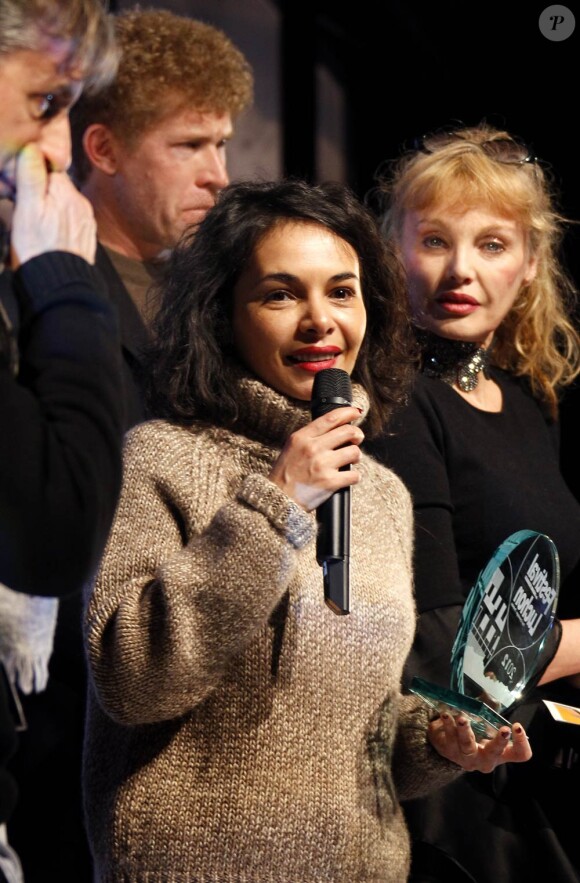 Saïda Jawad s'exprime quant au prix décerné à Tout est bon dans le cochon, lors de la remise du palmarès de la 14e édition du Festival de Luchon. Le 11 février 2012