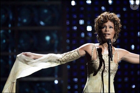 Whitney Houston à Las Vegas le 16 septembre 2004.