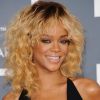Rihanna arrive à la 54e cérémonie des Grammy Awards au Staples Center de Los Angeles le 12 février 2012 