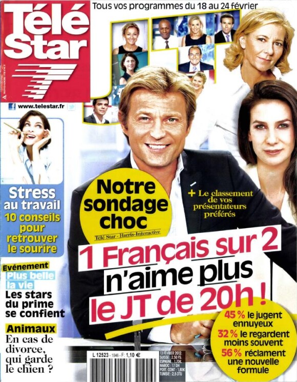 Télé Star (en kiosques le 13 février 2012)