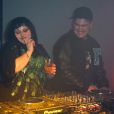 Beth Ditto a assuré un DJ set explosif lors de la folle nuit de l'éphémère Crazy Club de J&amp;B, au coeur du Jardin des Tuileries, à Paris, le 8 février 2012. Après la Chromatic Night en 2010 et l'Excentric Night en 2011, la marque de whisky organisait une Crazy Night pleine de couleurs.