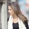Alessandra Ambrosio avec sa petite fille Anja à Los Angeles le 15 février 2012
