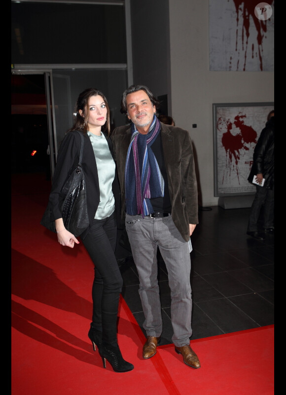 Christophe Barratier le 16 février 2012 lors de l'avant-première du film Au pays du sang et du miel à Paris