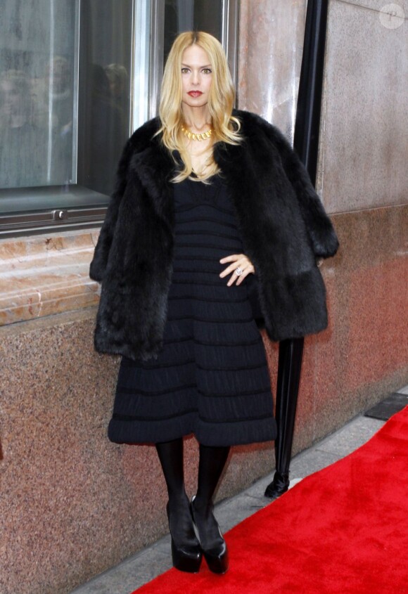 Rachel Zoe dévoile ses vitrines hommage aux années glorieuses d'Hollywood pour Tiffany & Co. New York, le 16 février 2012.