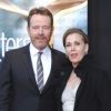 Bryan Cranston et sa femme lors de la cérémonie des Writers Guild Awards à Los Angeles le 19 février 2012