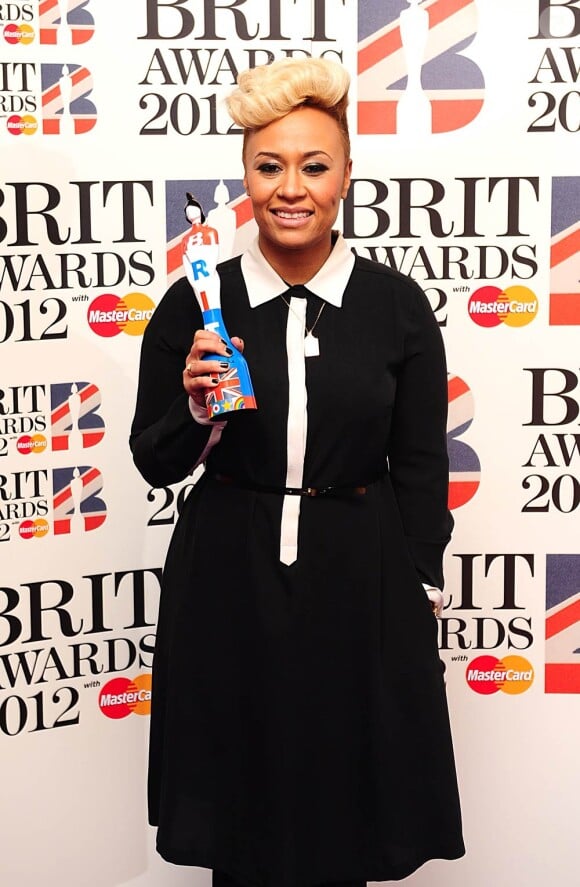 Emeli Sandé a reçu le Critics' Choice aux Brit Awards. 21 février 2012