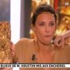 Julia Vignali dans la Matinale de Canal+ jeudi 23 février 2012 gênée après son petit incident