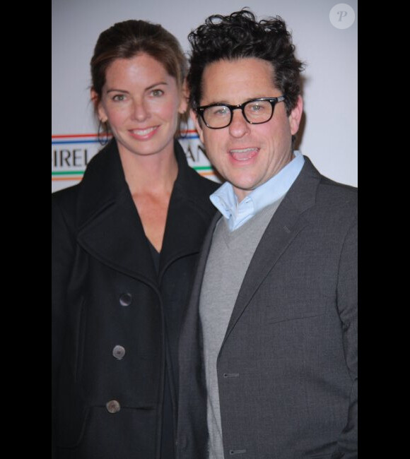 J.J. Abrams et sa femme Katie McGrath lors de la soirée pré-Oscars Oscar Wilde:  Honoring the Irish in Film le 24 février 2012 à Santa Monica
