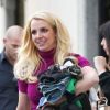 Britney Spears part chercher ses enfants au goûter d'anniversaire de l'un de leurs amis, le samedi 26 janvier 2012 à Los Angeles.