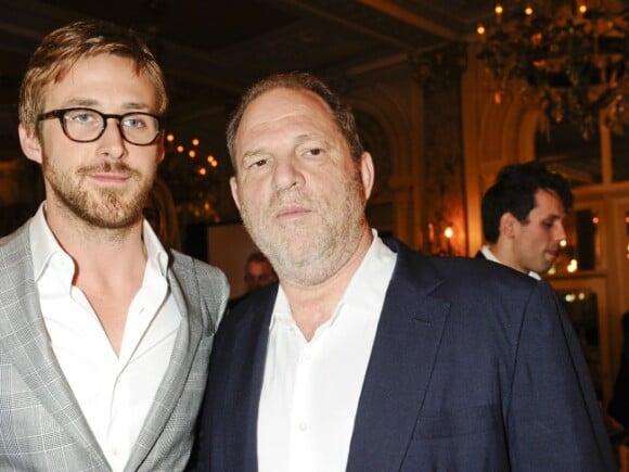 Ryan Gosling et Harvey Weinstein, en mai 2011 à Cannes.